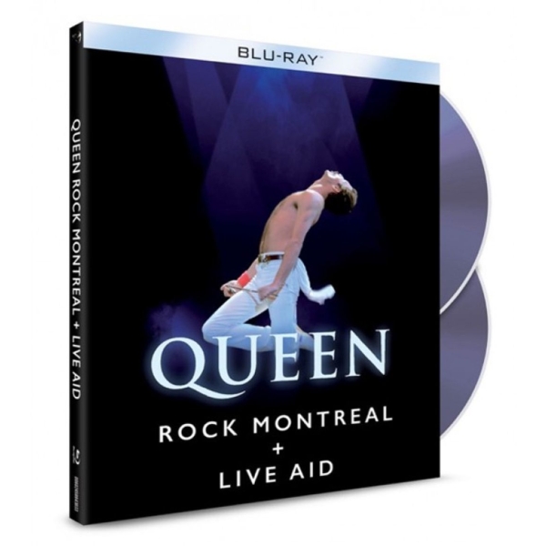 Queen - Rock Montreal + Live Aid i gruppen MUSIK / Musik Blu-Ray / Pop-Rock hos Bengans Skivbutik AB (5680228)