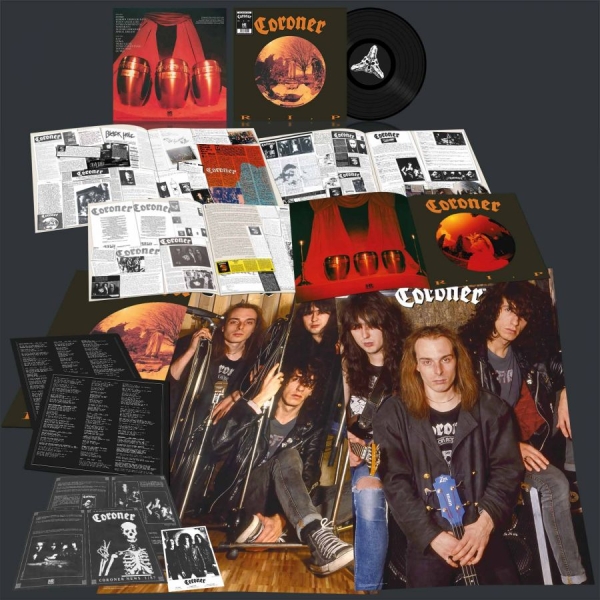 Coroner - R.I.P. (Black Vinyl Lp) i gruppen VINYL / Kommande / Hårdrock hos Bengans Skivbutik AB (5680276)