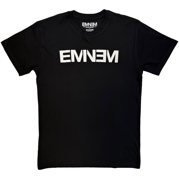 Eminem - Logo Mono Uni Bl T-Shirt i gruppen MERCHANDISE / T-shirt / Kommande / hos Bengans Skivbutik AB (5680738r)