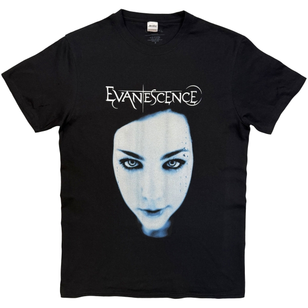 Evanescence - Fallen Face Uni Bl T-Shirt i gruppen MERCHANDISE / T-shirt / Kommande / Hårdrock hos Bengans Skivbutik AB (5680741r)