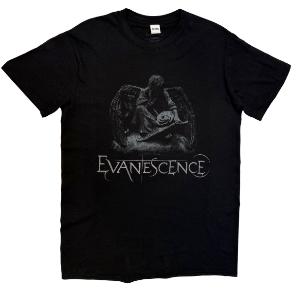 Evanescence - Angel Statue Uni Bl T-Shirt i gruppen ÖVRIGT / Kommande - alla format hos Bengans Skivbutik AB (5680743r)