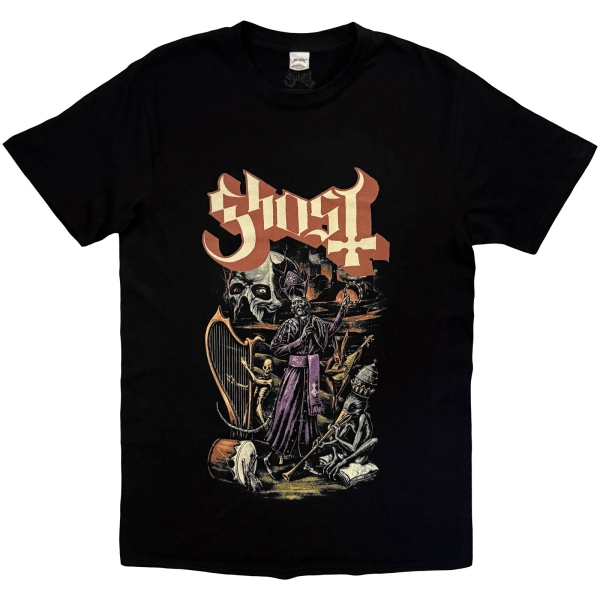 Ghost - What Music They Make Uni Bl T-Shirt i gruppen MERCHANDISE / T-shirt / Kommande / Hårdrock hos Bengans Skivbutik AB (5680746r)