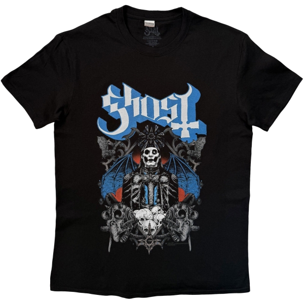 Ghost - Ghouls & Skulls Uni Bl T-Shirt i gruppen MERCHANDISE / T-shirt / Kommande / Hårdrock hos Bengans Skivbutik AB (5680748r)
