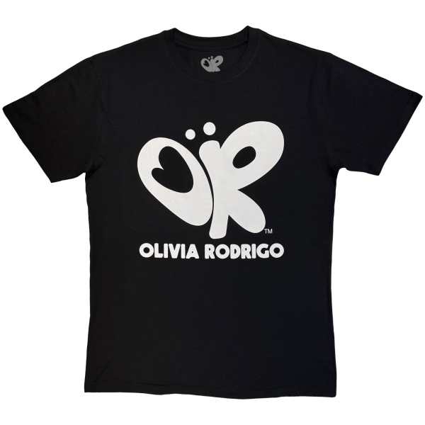 Olivia Rodrigo - Logo Mono Uni Bl T-Shirt i gruppen MERCHANDISE / T-shirt / Kommande / Pop-Rock hos Bengans Skivbutik AB (5680768r)