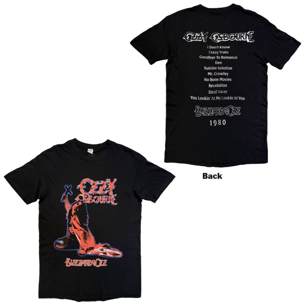 Ozzy Osbourne - Blizzard Of Ozz Tribute Uni Bl T-Shirt i gruppen MERCHANDISE / T-shirt / Kommande / Hårdrock hos Bengans Skivbutik AB (5680769r)