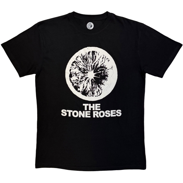 The Stone Roses - Logo & Lemon Mono Uni Bl T-Shirt i gruppen MERCHANDISE / T-shirt / Kommande / Pop-Rock hos Bengans Skivbutik AB (5680795r)