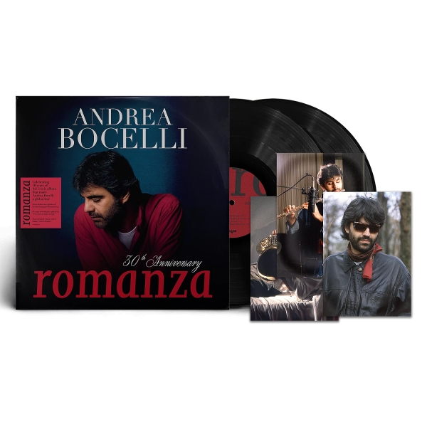 Andrea Bocelli - Romanza (30Th Anniversary / 2Lp) i gruppen VINYL / Kommande / Klassiskt hos Bengans Skivbutik AB (5680803)