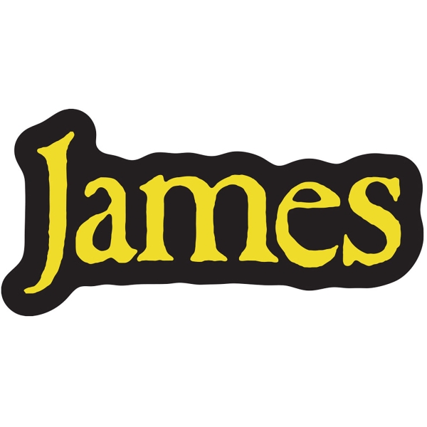 James - Logo Sticker i gruppen MERCHANDISE / Merch / Kommande / Pop-Rock hos Bengans Skivbutik AB (5680922)