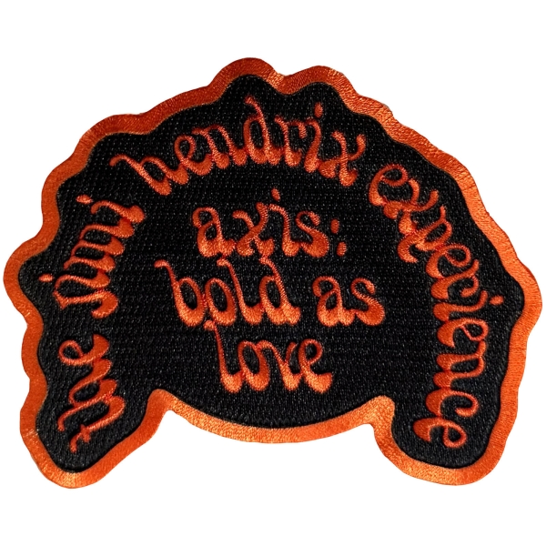 Jimi Hendrix - Axis Woven Patch i gruppen MERCHANDISE / Tygmärke /  /  hos Bengans Skivbutik AB (5680927)