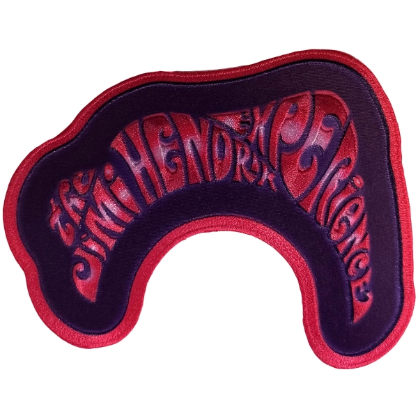 Jimi Hendrix - Swirl Logo Woven Patch i gruppen MERCHANDISE / Tygmärke /  /  hos Bengans Skivbutik AB (5680931)