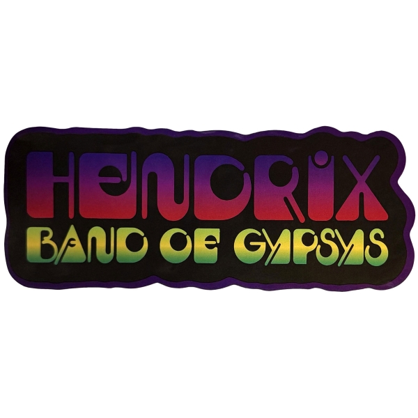 Jimi Hendrix - Band Of Gypsys Sticker i gruppen MERCHANDISE / Merch / Kommande / Pop-Rock hos Bengans Skivbutik AB (5680935)