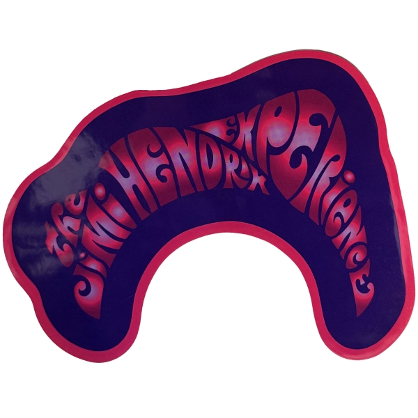 Jimi Hendrix - Swirl Logo Sticker i gruppen MERCHANDISE / Merch / Kommande / Pop-Rock hos Bengans Skivbutik AB (5680940)