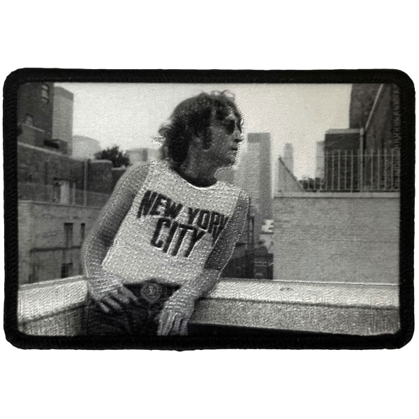 John Lennon - Leaning Printed Patch i gruppen MERCHANDISE / Tygmärke /  /  hos Bengans Skivbutik AB (5680949)