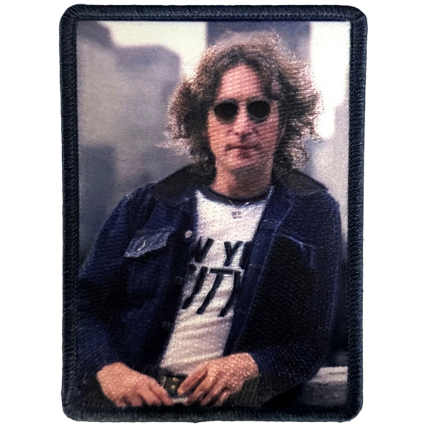 John Lennon - Nyc Tee Printed Patch i gruppen MERCHANDISE / Tygmärke /  /  hos Bengans Skivbutik AB (5680951)