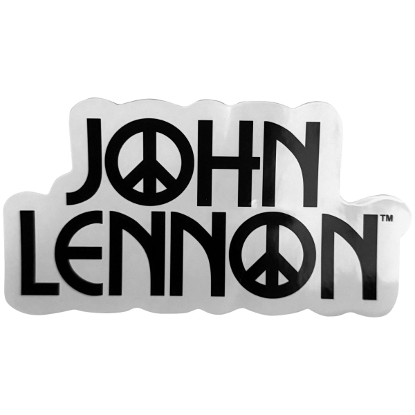 John Lennon - Peace Logo Sticker i gruppen MERCHANDISE / Merch / Kommande / Pop-Rock hos Bengans Skivbutik AB (5680968)
