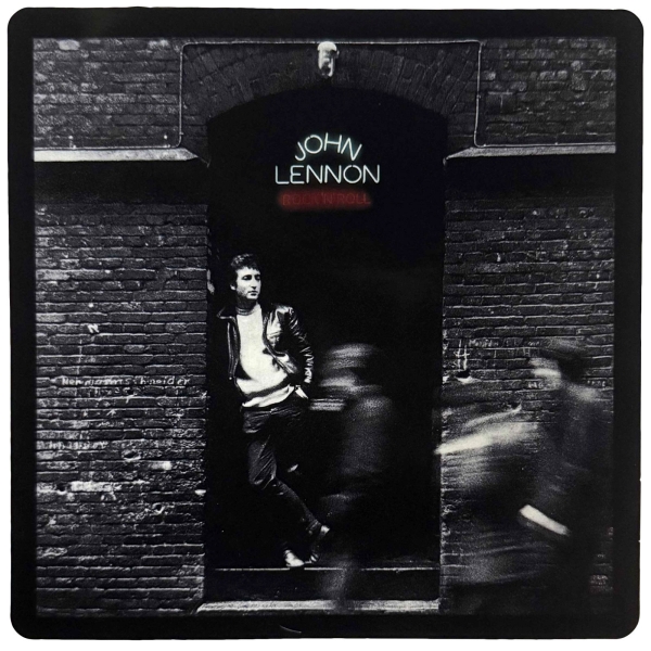 John Lennon - Rock N Roll Album Sticker i gruppen MERCHANDISE / Merch / Kommande / Pop-Rock hos Bengans Skivbutik AB (5680970)
