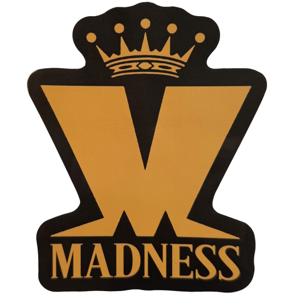 Madness - Crown & M Sticker i gruppen MERCHANDISE / Merch / Kommande / Pop-Rock hos Bengans Skivbutik AB (5680995)