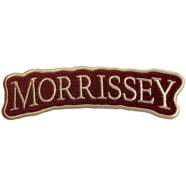 Morrissey - Arched Logo Woven Patch i gruppen MERCHANDISE / Tygmärke /  /  hos Bengans Skivbutik AB (5681004)