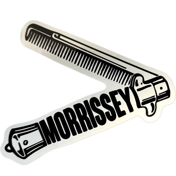 Morrissey - Comb Sticker i gruppen MERCHANDISE / Merch / Kommande / Pop-Rock hos Bengans Skivbutik AB (5681012)