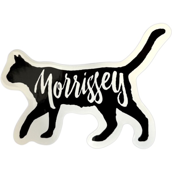 Morrissey - Cat Logo Sticker i gruppen MERCHANDISE / Merch / Kommande / Pop-Rock hos Bengans Skivbutik AB (5681015)