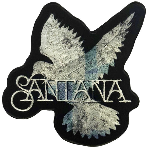 Santana - Dove Printed Patch i gruppen MERCHANDISE / Tygmärke /  /  hos Bengans Skivbutik AB (5681097)