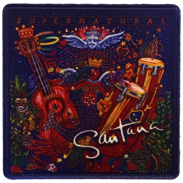 Santana - Supernatural Printed Patch i gruppen MERCHANDISE / Tygmärke /  /  hos Bengans Skivbutik AB (5681099)