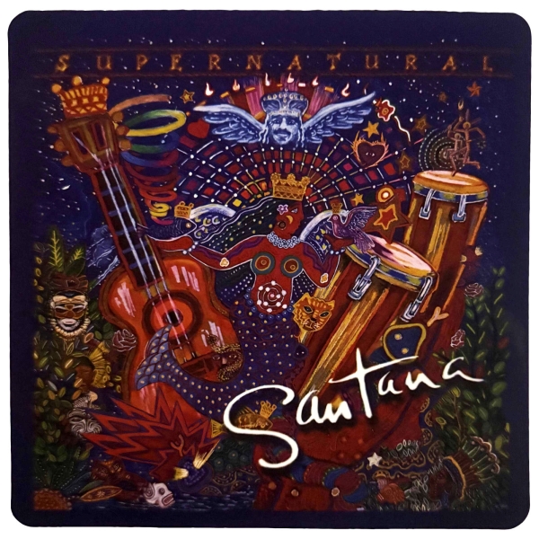 Santana - Supernatural Sticker i gruppen MERCHANDISE / Merch / Kommande / Pop-Rock hos Bengans Skivbutik AB (5681108)