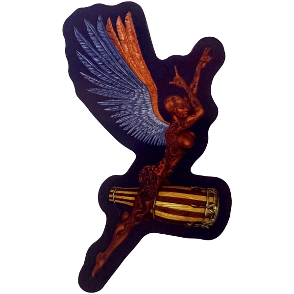 Santana - Abraxas Angel Sticker i gruppen MERCHANDISE / Merch / Kommande / Pop-Rock hos Bengans Skivbutik AB (5681110)