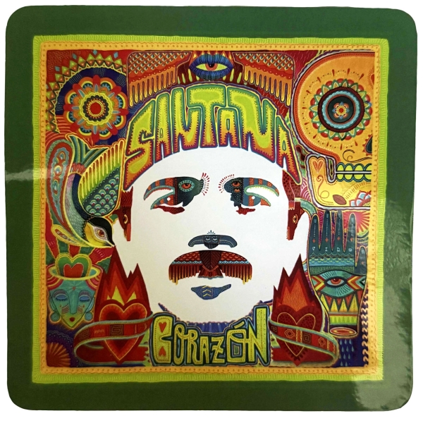 Santana - Corazon Sticker i gruppen MERCHANDISE / Merch / Kommande / Pop-Rock hos Bengans Skivbutik AB (5681112)