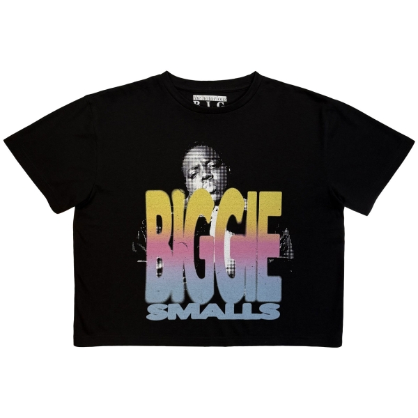 Biggie - Halftone Biggie Lady Bl Crop Top i gruppen MERCHANDISE / T-shirt / Kommande / hos Bengans Skivbutik AB (5681145r)