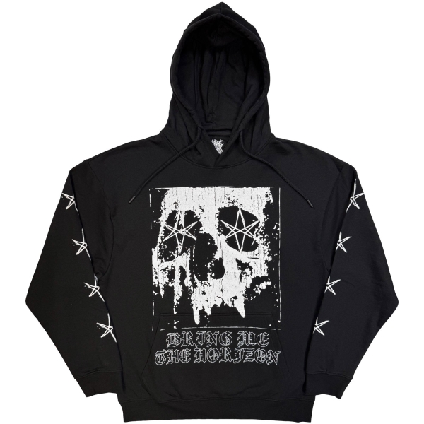 Bring Me The Horizon - Oversized Skull Uni Bl Hoodie i gruppen MERCHANDISE / Hoodies / Kommande / Hårdrock hos Bengans Skivbutik AB (5681149r)