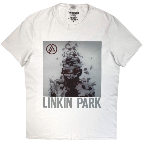 Linkin Park - Living Things Cover Art Uni Wht T-Shirt i gruppen MERCHANDISE / T-shirt / Kommande / Hårdrock hos Bengans Skivbutik AB (5681167r)