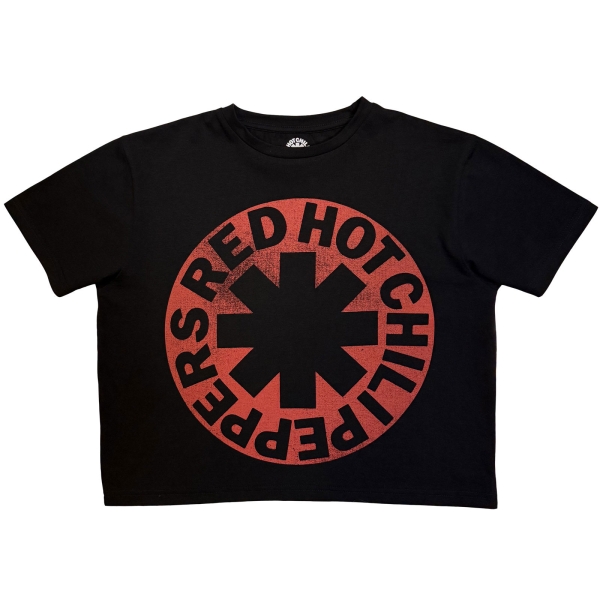 Red Hot Chili Peppers - Asterisk Circle Lady Bl Crop Top i gruppen ÖVRIGT / Kommande - alla format hos Bengans Skivbutik AB (5681186r)