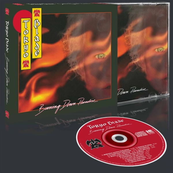 Tokyo Blade - Burning Down Paradise (Slipcase) i gruppen CD / Kommande / Hårdrock hos Bengans Skivbutik AB (5681289)
