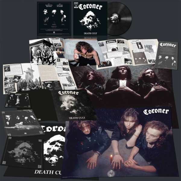 Coroner - Death Cult (Black Vinyl Lp) i gruppen VINYL / Kommande / Hårdrock hos Bengans Skivbutik AB (5681292)