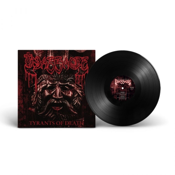 Massacre - Tyrants Of Death (Black Vinyl Lp) i gruppen VINYL / Kommande / Hårdrock hos Bengans Skivbutik AB (5681314)
