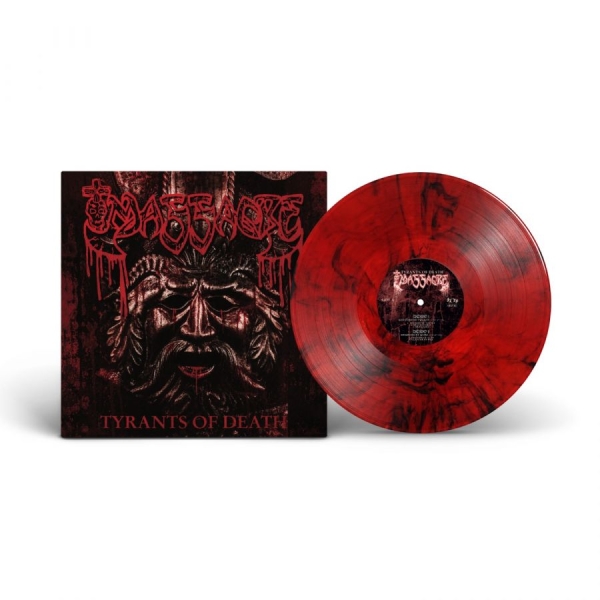 Massacre - Tyrants Of Death (Red Smoke Vinyl L i gruppen VINYL / Kommande / Hårdrock hos Bengans Skivbutik AB (5681315)