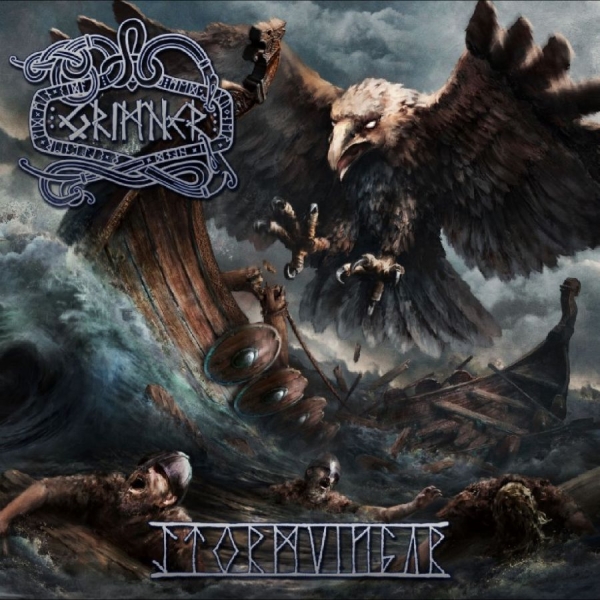 Grimner - Stormvingar i gruppen CD / Kommande / Hårdrock hos Bengans Skivbutik AB (5681318)