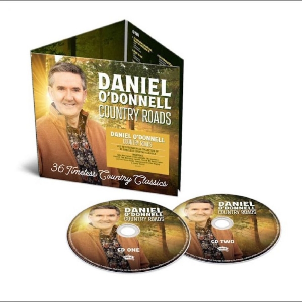 Daniel O'donnell - Country Roads i gruppen CD / Kommande / Pop-Rock hos Bengans Skivbutik AB (5681386)