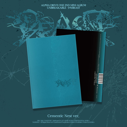 Alpha Drive One - Unbreakable : Beast (Cementic Nest Ver.) i gruppen CD / Kommande / K-Pop hos Bengans Skivbutik AB (5681641)