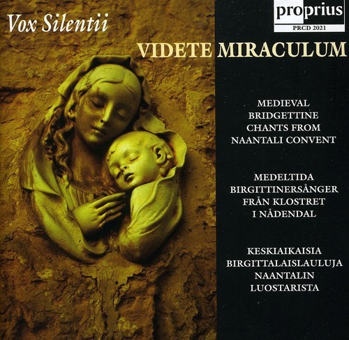 Anonymous - Videte Miraculum i gruppen CD / Klassiskt hos Bengans Skivbutik AB (5681660)