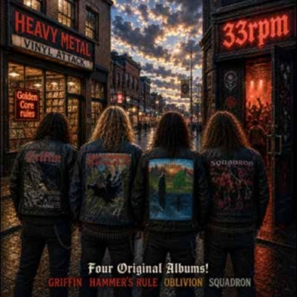 Various Artists - Heavy Metal Vinyl Attack i gruppen VINYL / Kommande / Pop-Rock hos Bengans Skivbutik AB (5681685)