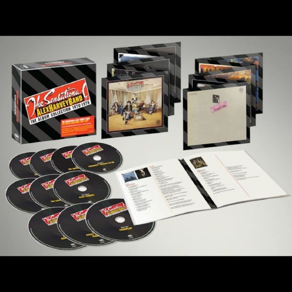 The Sensational Alex Harvey Band - The Album Collection i gruppen CD / Kommande / Pop-Rock hos Bengans Skivbutik AB (5681782)