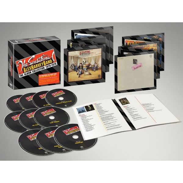 The Sensational Alex Harvey Band - The Album Collection i gruppen CD / Pop-Rock hos Bengans Skivbutik AB (5681782)