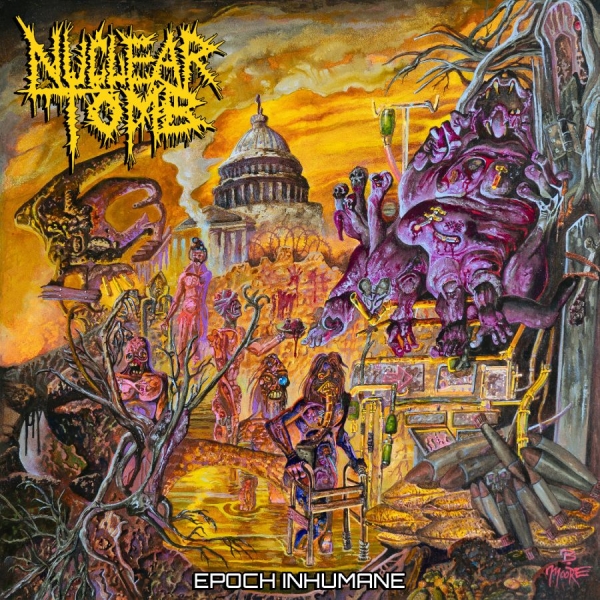 Nuclear Tomb - Epoch Inhumane i gruppen VINYL / Kommande / Hårdrock hos Bengans Skivbutik AB (5681873)