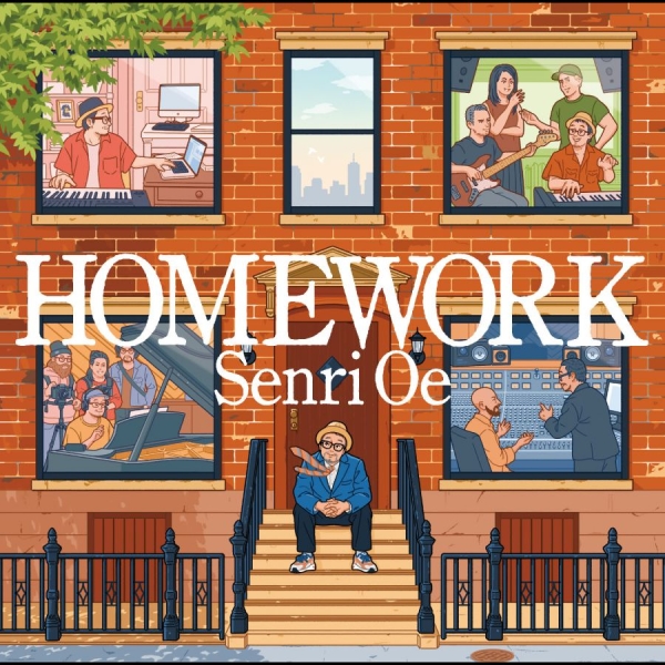 Senri Oe - Homework i gruppen CD / Kommande / Jazz hos Bengans Skivbutik AB (5681968)