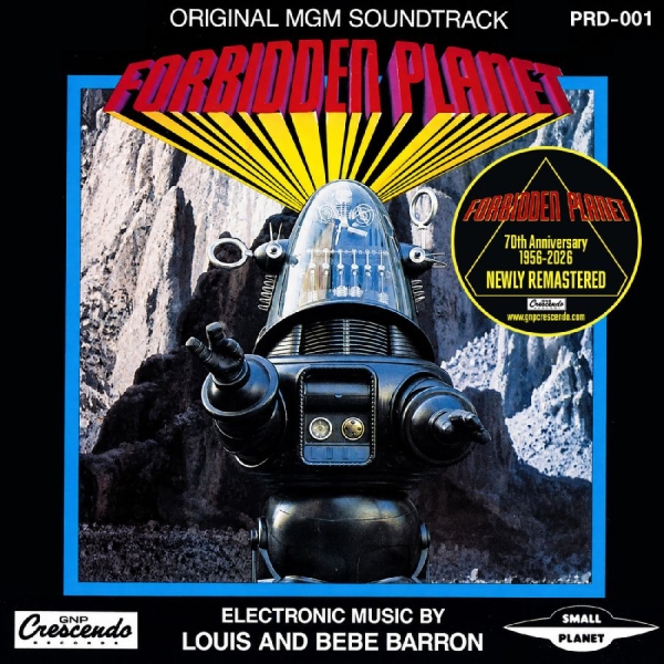 Louis Barron & Bebe Barron - Forbidden Planet (70Th Anniversary i gruppen CD / Kommande / Pop-Rock hos Bengans Skivbutik AB (5681977)