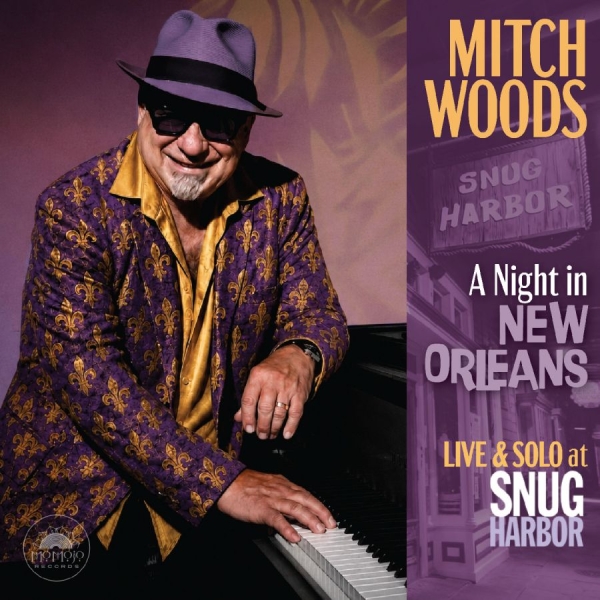 Mitch Woods - A Night In New Orleans i gruppen CD / Kommande / Blues hos Bengans Skivbutik AB (5681997)