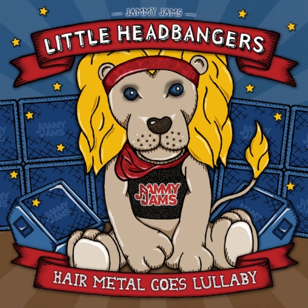 Jammy Jams - Little Headbangers: Hair Metal Goes i gruppen CD / Pop-Rock hos Bengans Skivbutik AB (5682097)