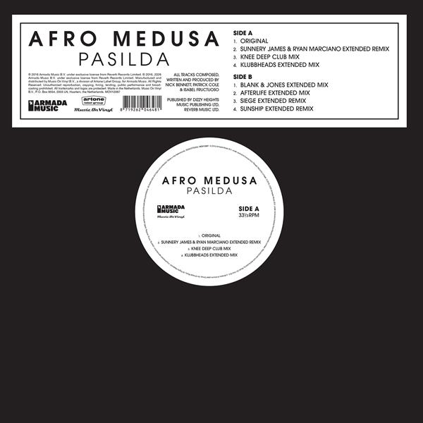 Afro Medusa - Pasilda i gruppen VINYL / Kommande / Dance-Techno hos Bengans Skivbutik AB (5682178)
